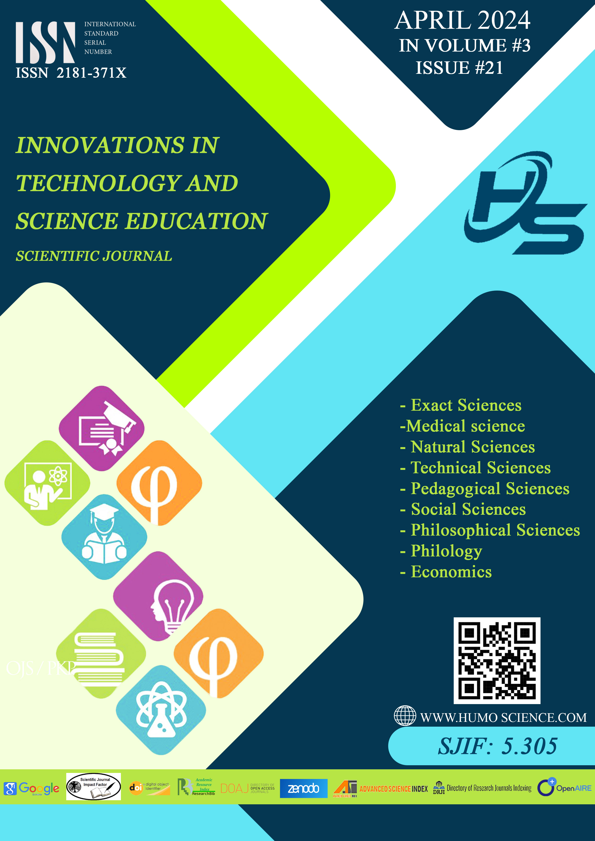 					View Vol. 3 No. 21 (2024): Innovations in Technology and Science Education
				